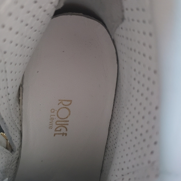 Rouge À Lèvre Trend Leather Wedge Bootie - Picture 10 of 14